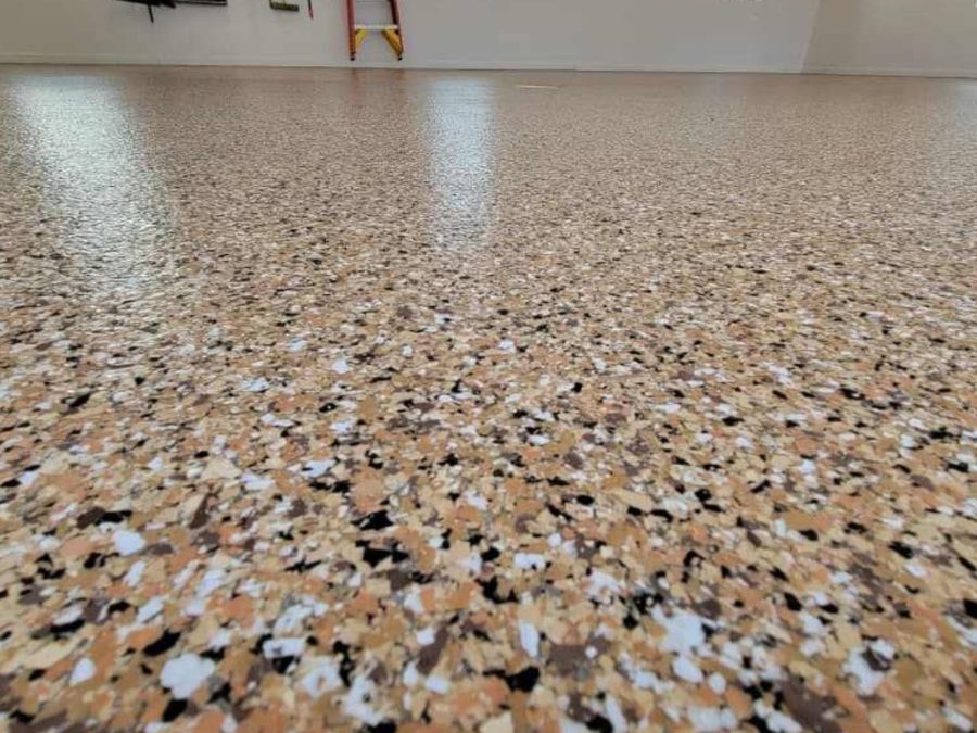 Epoxy floor coating Nixa MO residential garage