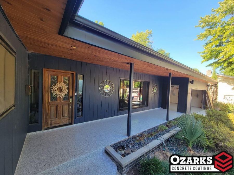 Patio coating Branson Missouri outdoor