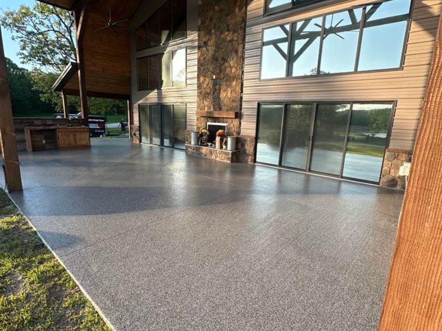Patio floor coating Nixa Missouri